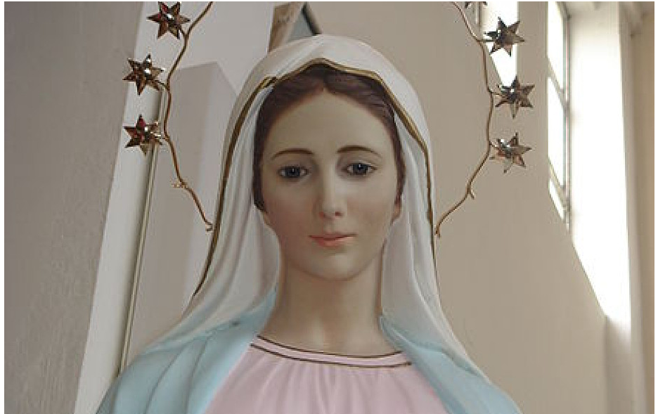 La imagen de Nuestra Señora